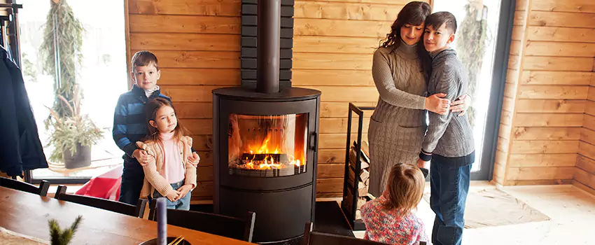 Morso Cast Iron Fireplace Insert Installation in Lake Ronkonkoma, New York
