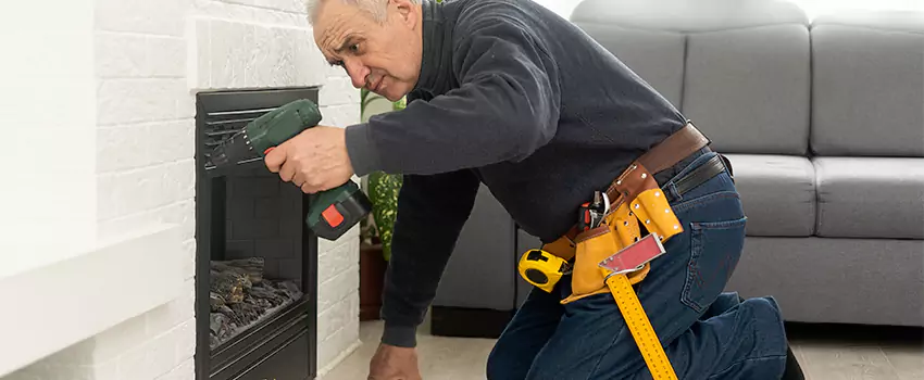 New Indoor Fireplace Installation in Lake Ronkonkoma, New York