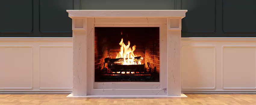 Open Flame Wood-Burning Fireplace Installation Services in Lake Ronkonkoma, New York
