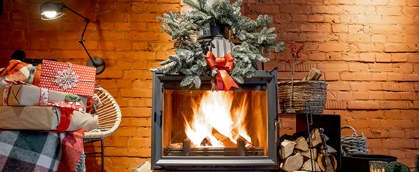 Travis Industries Linear Gas Fireplace Installation in Lake Ronkonkoma, New York