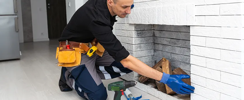 Fireplace Damaged Damper Frame Repair Services in Lake Ronkonkoma, New York